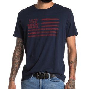 John Varvatos Long Live Rock Flag Graphic T-Shirt